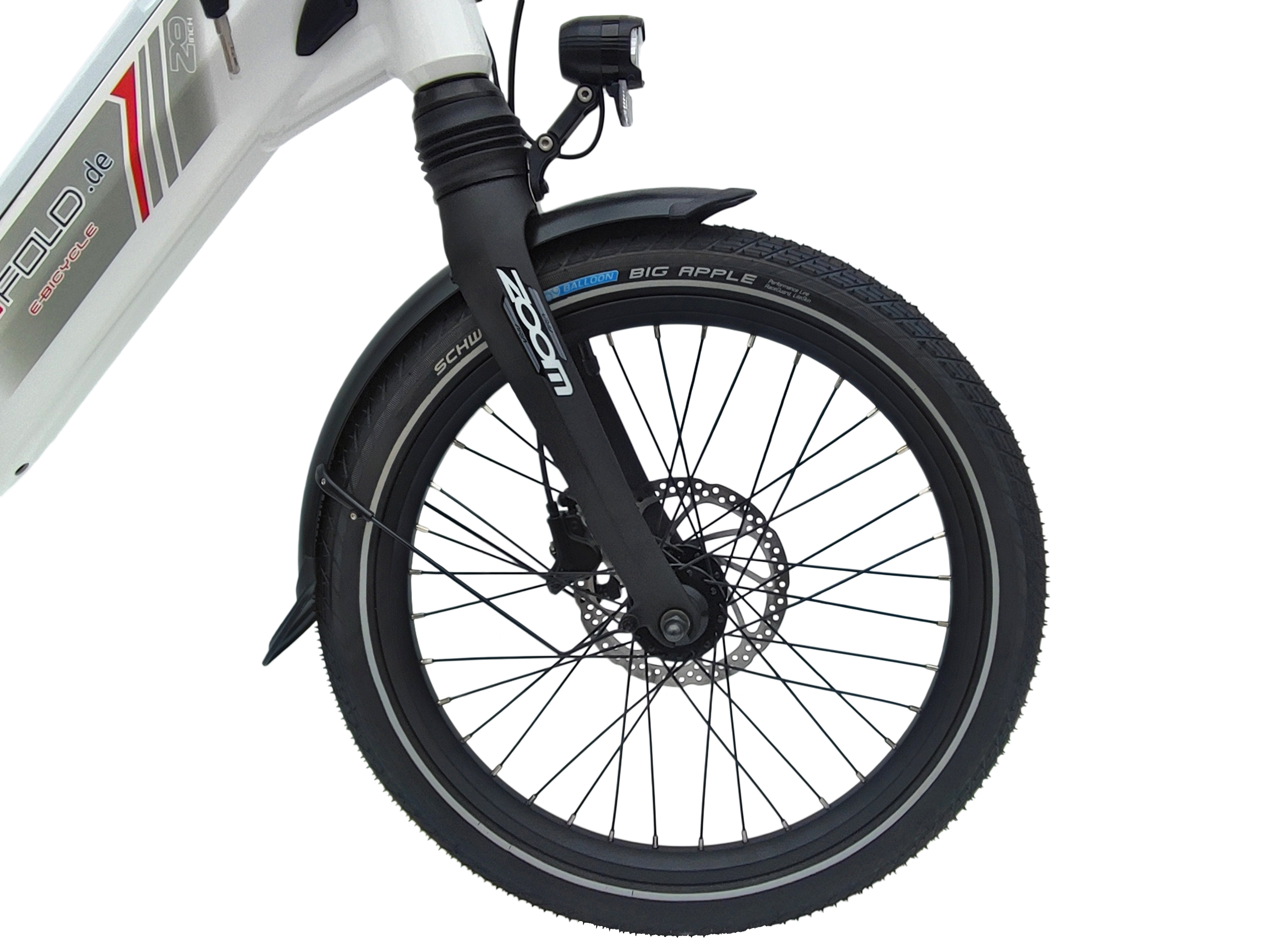 E Bike 20 Zoll Bosch Mittelmotor 20 Zoll ECOFOLD BFM420 Elektrofahrrad E-bike Klapprad BaFang M420